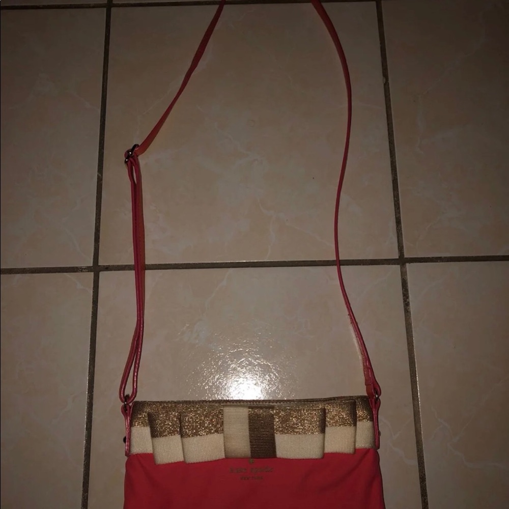 Kate spade Red bow crossbody purse